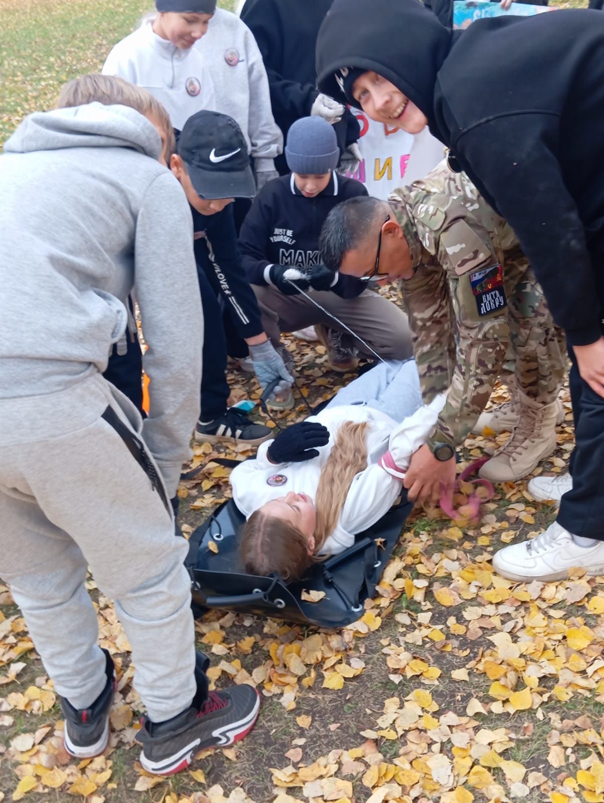 Көч, җитезлек һәм патриотик хисләр: Новотроицкое мәктәбендә Иң яхшы «Яшь армиячеләрне» сайладылар