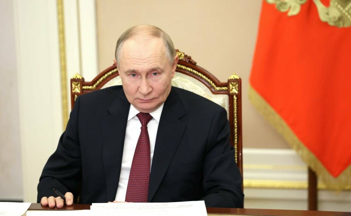 Владимир Путин открыл объезд села Сокуры в Татарстане