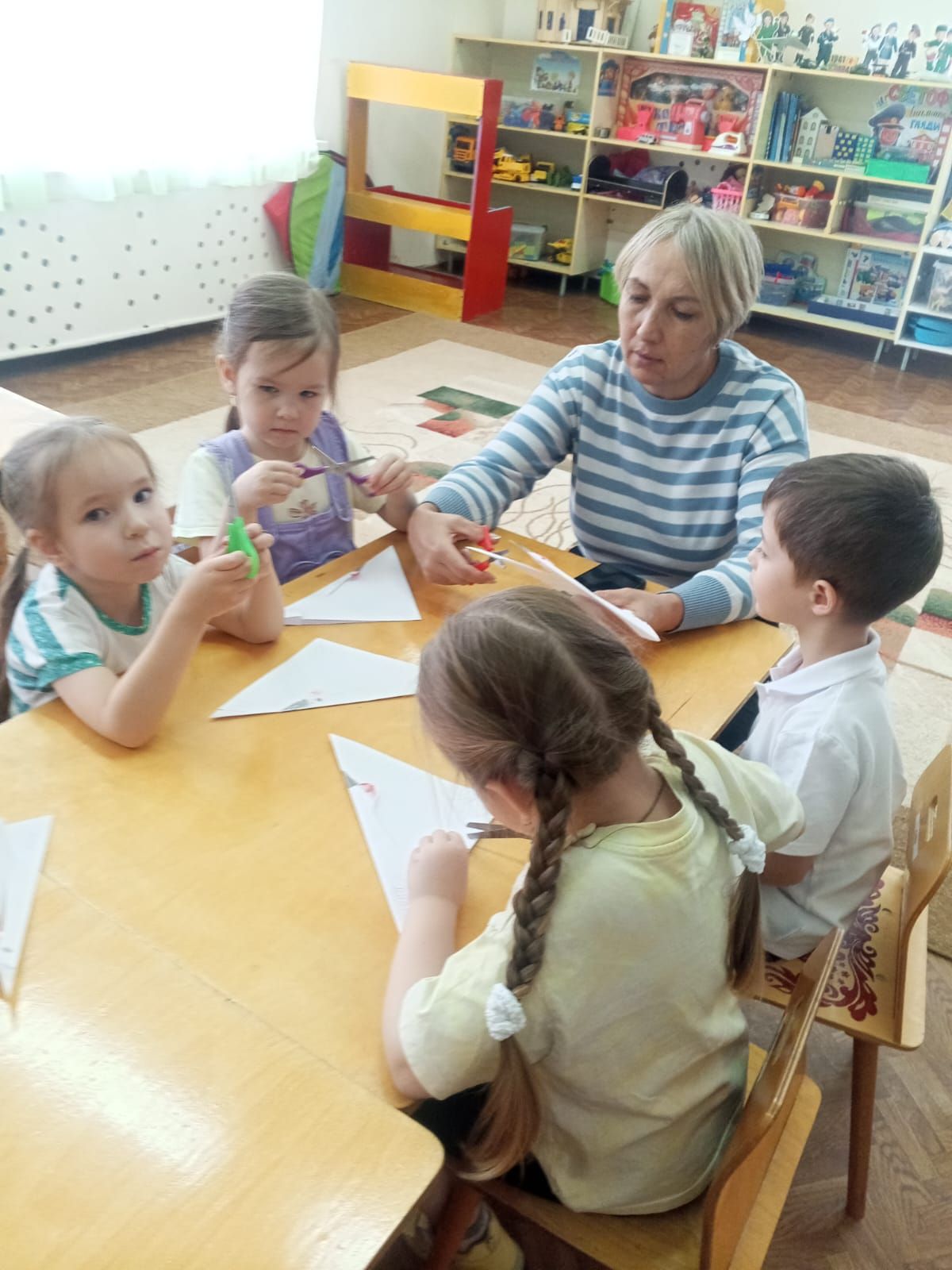 «Тополек» балалар бакчасында тәрбияләнүчеләр Бөтенроссия акциясендә катнаштылар