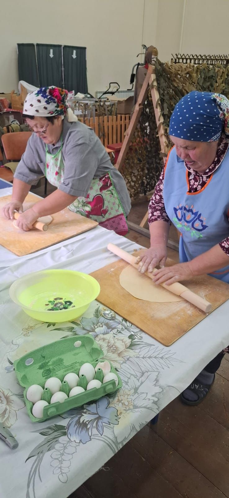 Знаете, что общего между маскировочной сетью и домашней лапшой?