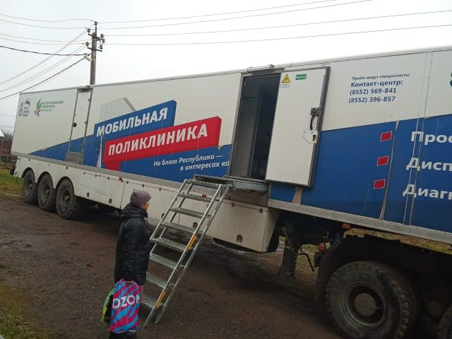 Тукай районында мобиль поликлиника эшләп килә