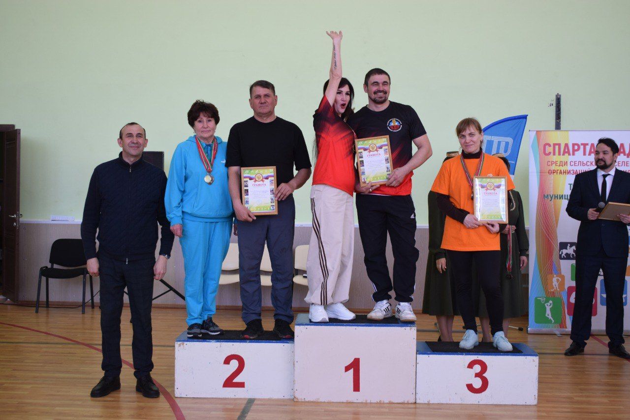 Менә алар, район спартакиадасы чемпионнары!