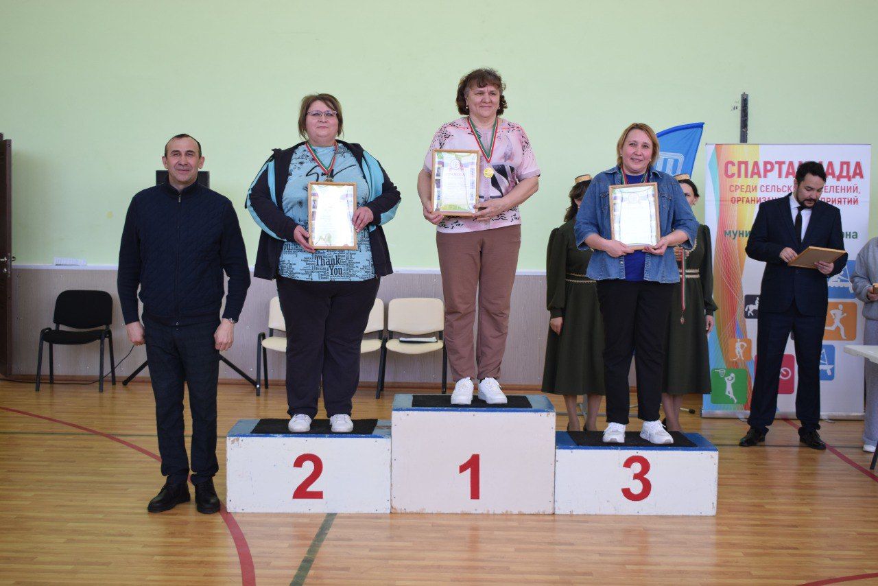 Менә алар, район спартакиадасы чемпионнары!