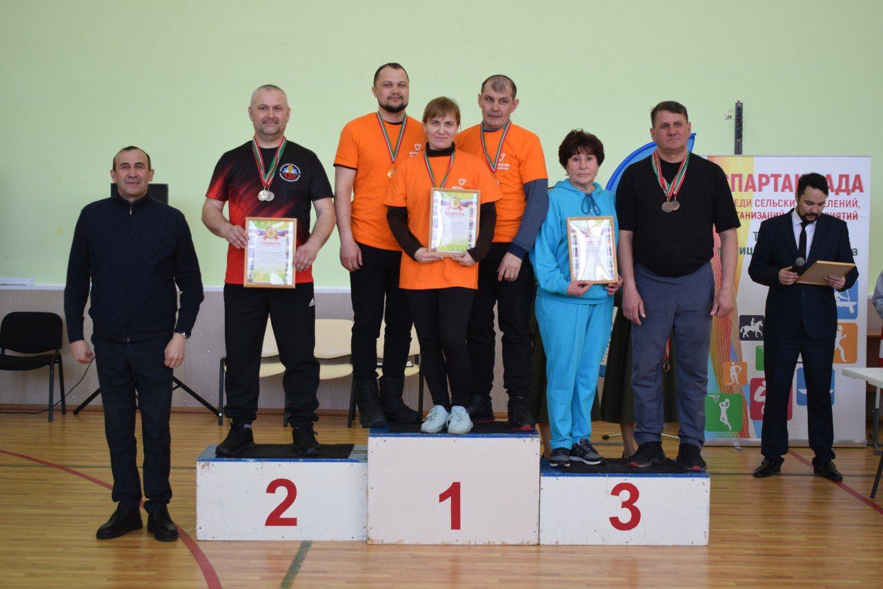 Менә алар, район спартакиадасы чемпионнары!