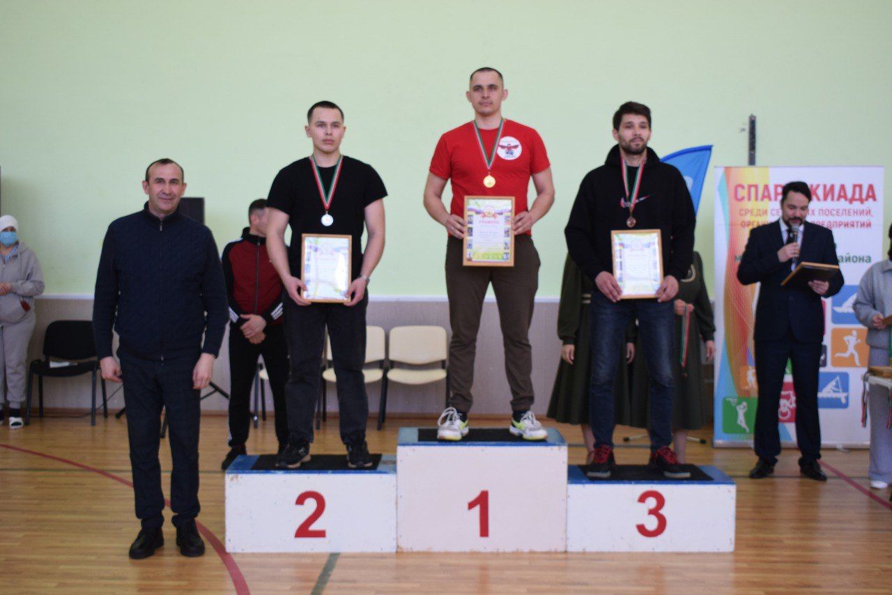 Менә алар, район спартакиадасы чемпионнары!