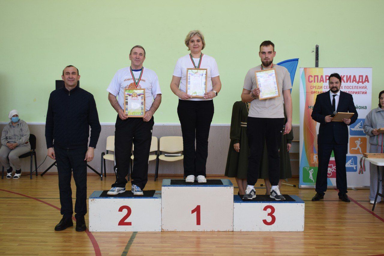 Менә алар, район спартакиадасы чемпионнары!