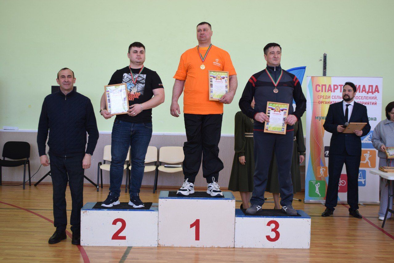Менә алар, район спартакиадасы чемпионнары!