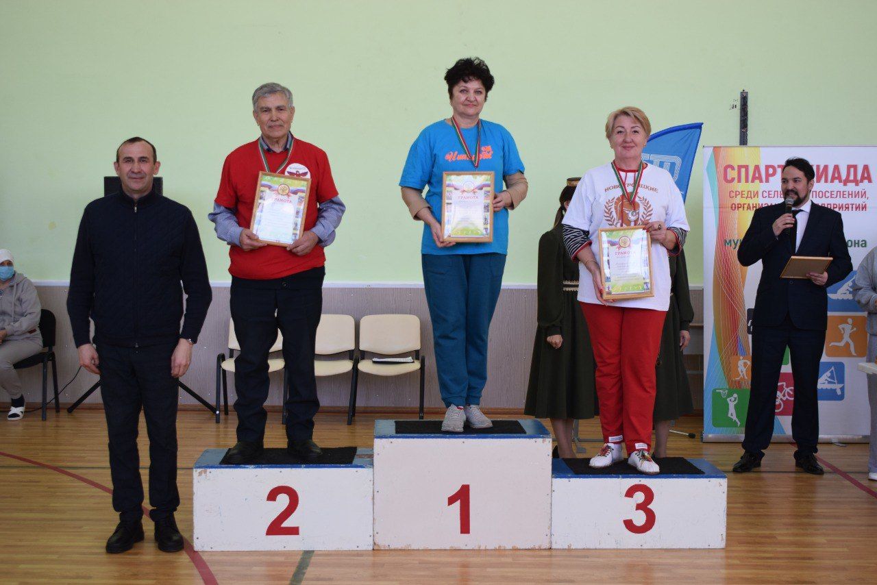 Менә алар, район спартакиадасы чемпионнары!