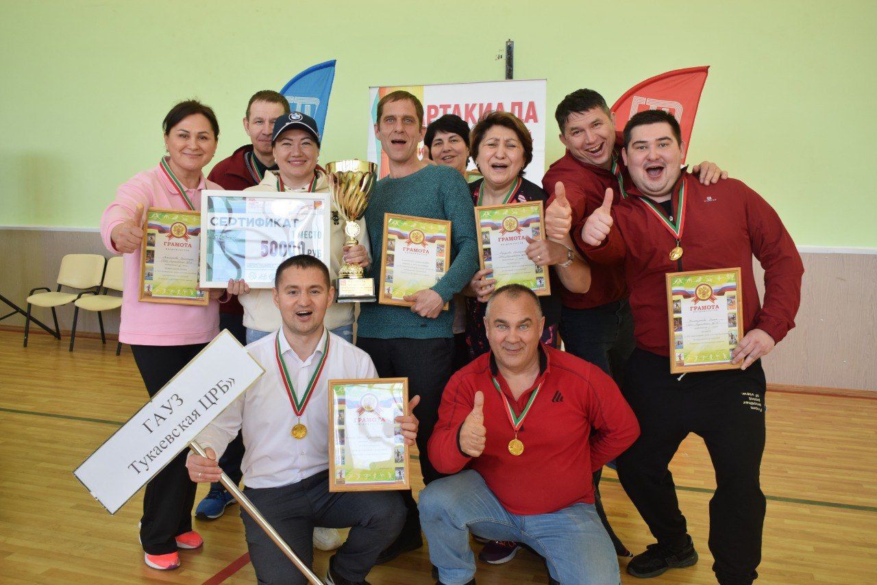 Менә алар, район спартакиадасы чемпионнары!