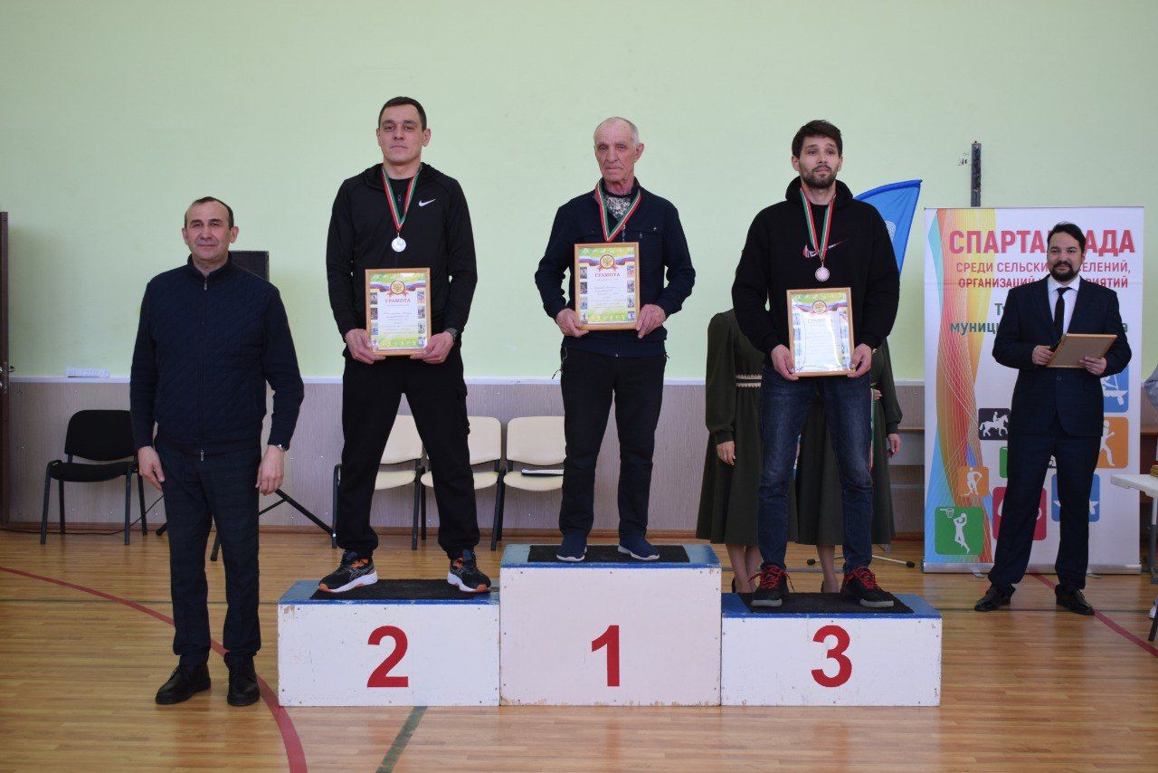 Менә алар, район спартакиадасы чемпионнары!