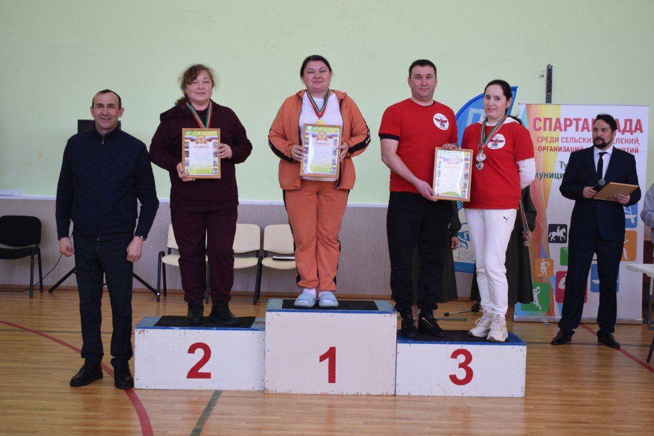 Менә алар, район спартакиадасы чемпионнары!