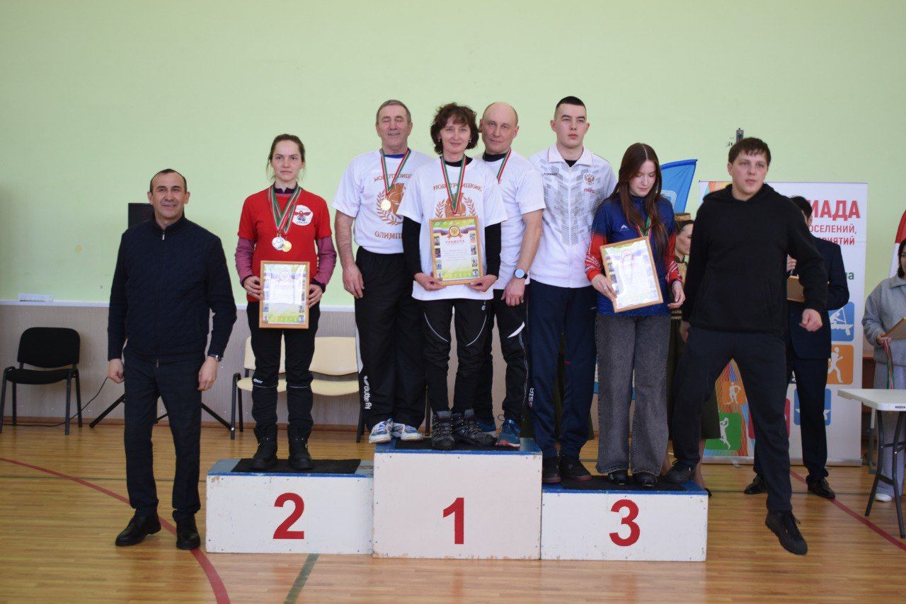 Менә алар, район спартакиадасы чемпионнары!