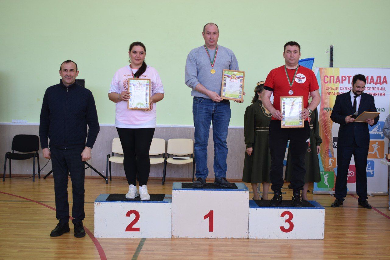 Менә алар, район спартакиадасы чемпионнары!