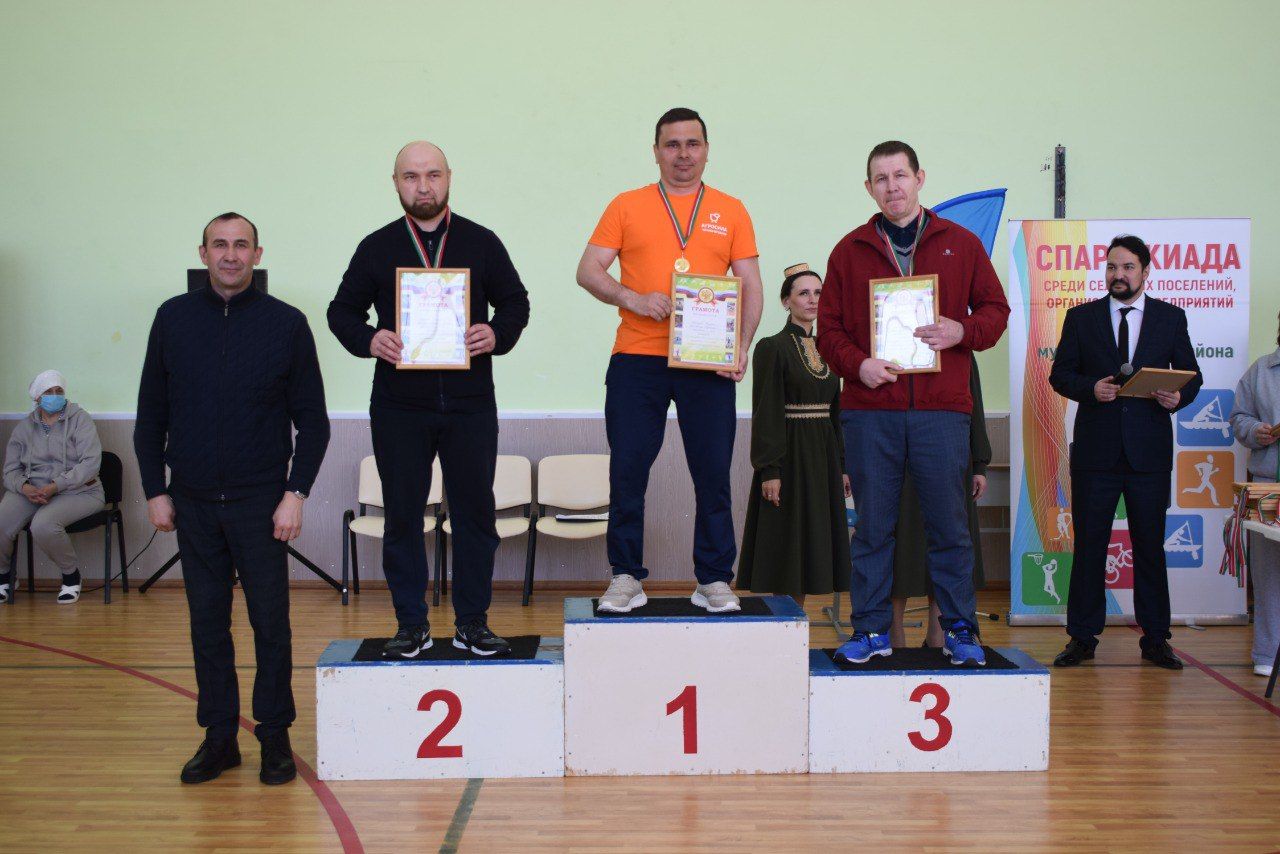 Менә алар, район спартакиадасы чемпионнары!