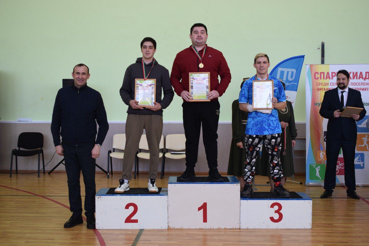 Менә алар, район спартакиадасы чемпионнары!