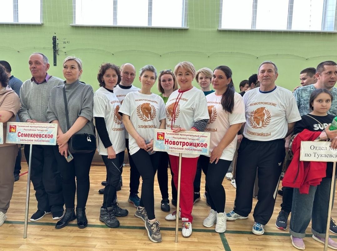 Менә алар, район спартакиадасы чемпионнары!