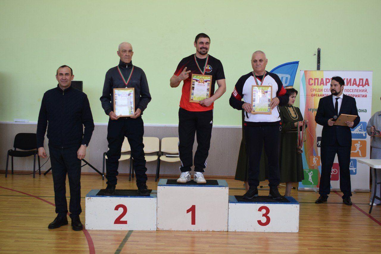 Менә алар, район спартакиадасы чемпионнары!