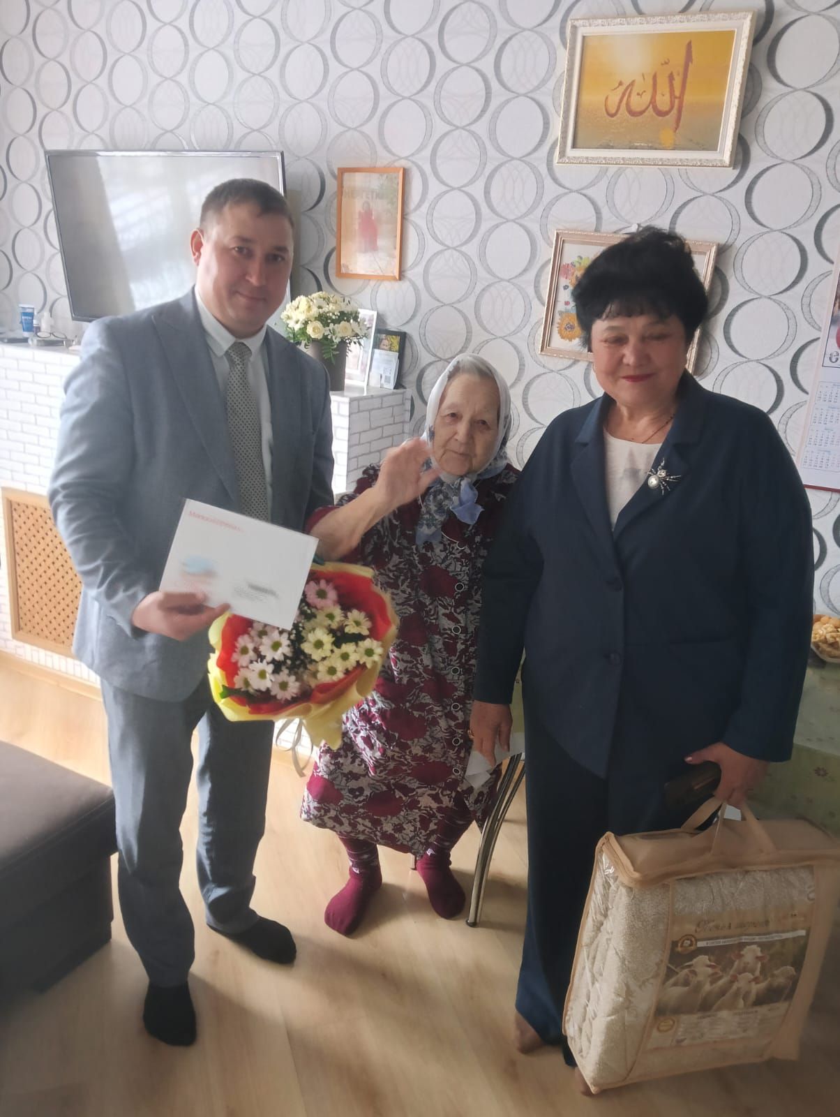 Жительница села Биклянь отметила  95-летний юбилей