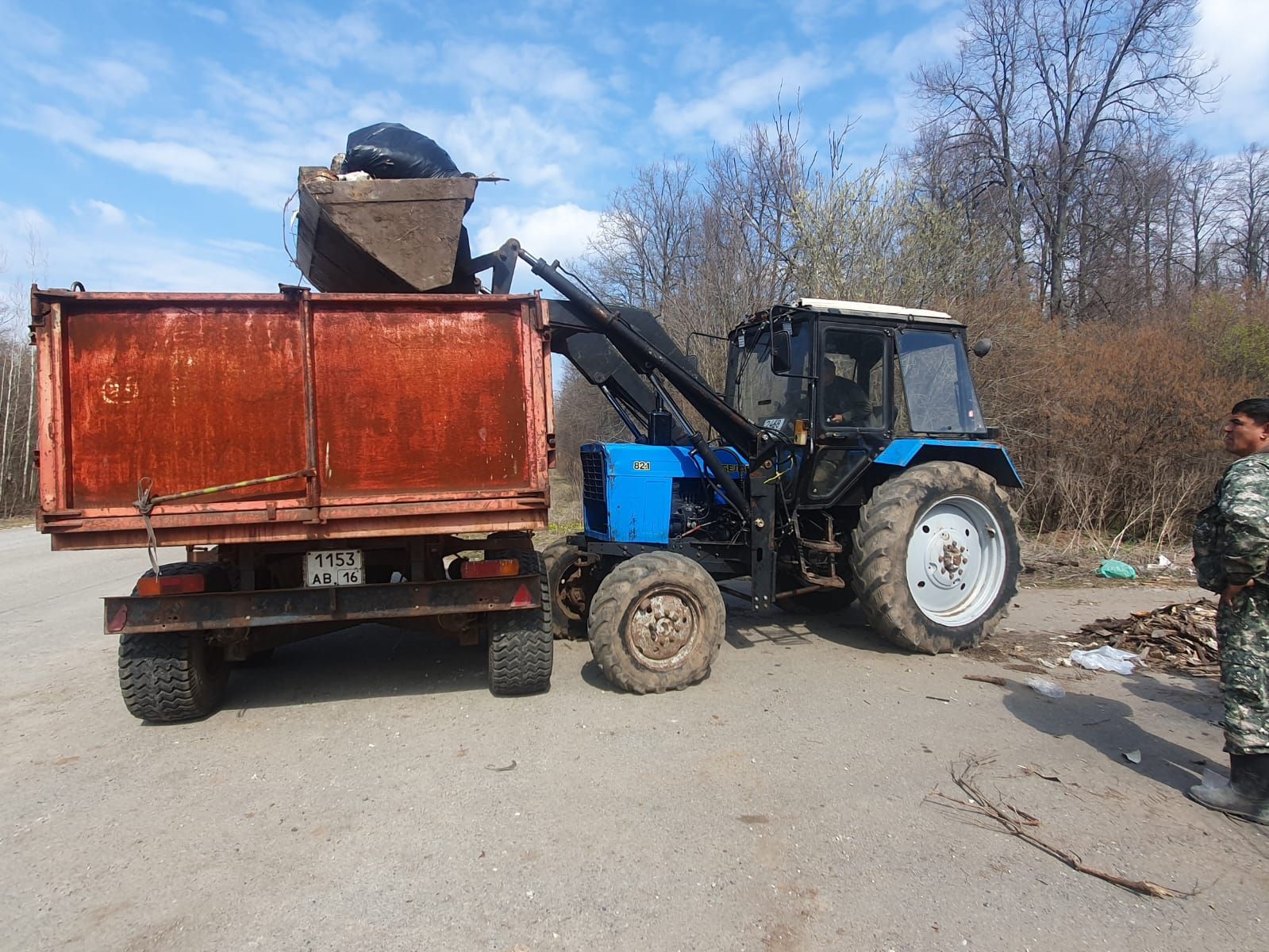 Кенәз авыл җирлегендә масштаблы өмә узды