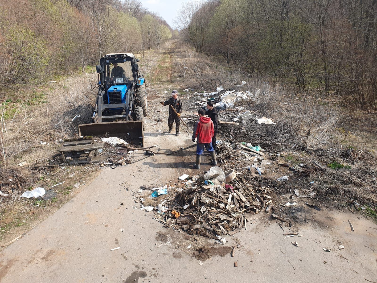 Кенәз авыл җирлегендә масштаблы өмә узды