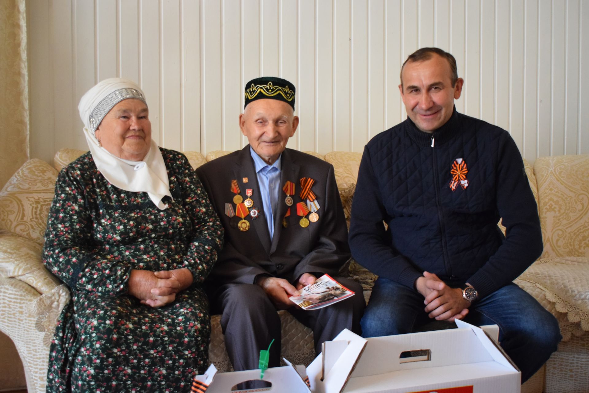 Руководитель Исполнительного комитета Тукаевского района Камиль Назмиев встретился с ветеранами