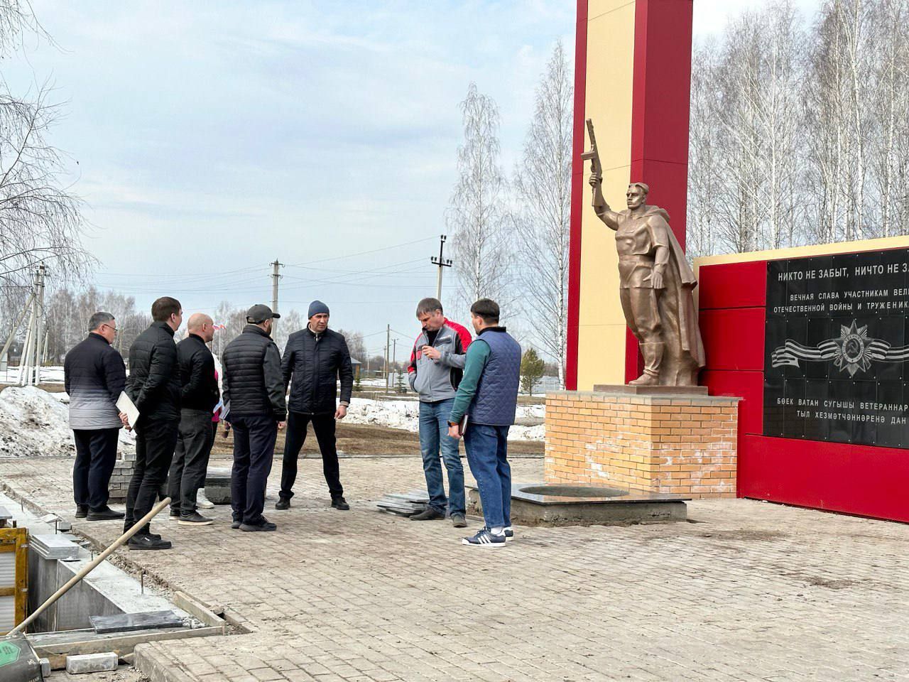 Руководитель Исполнительного комитета Камиль Назмиев проинспектировал ход работ