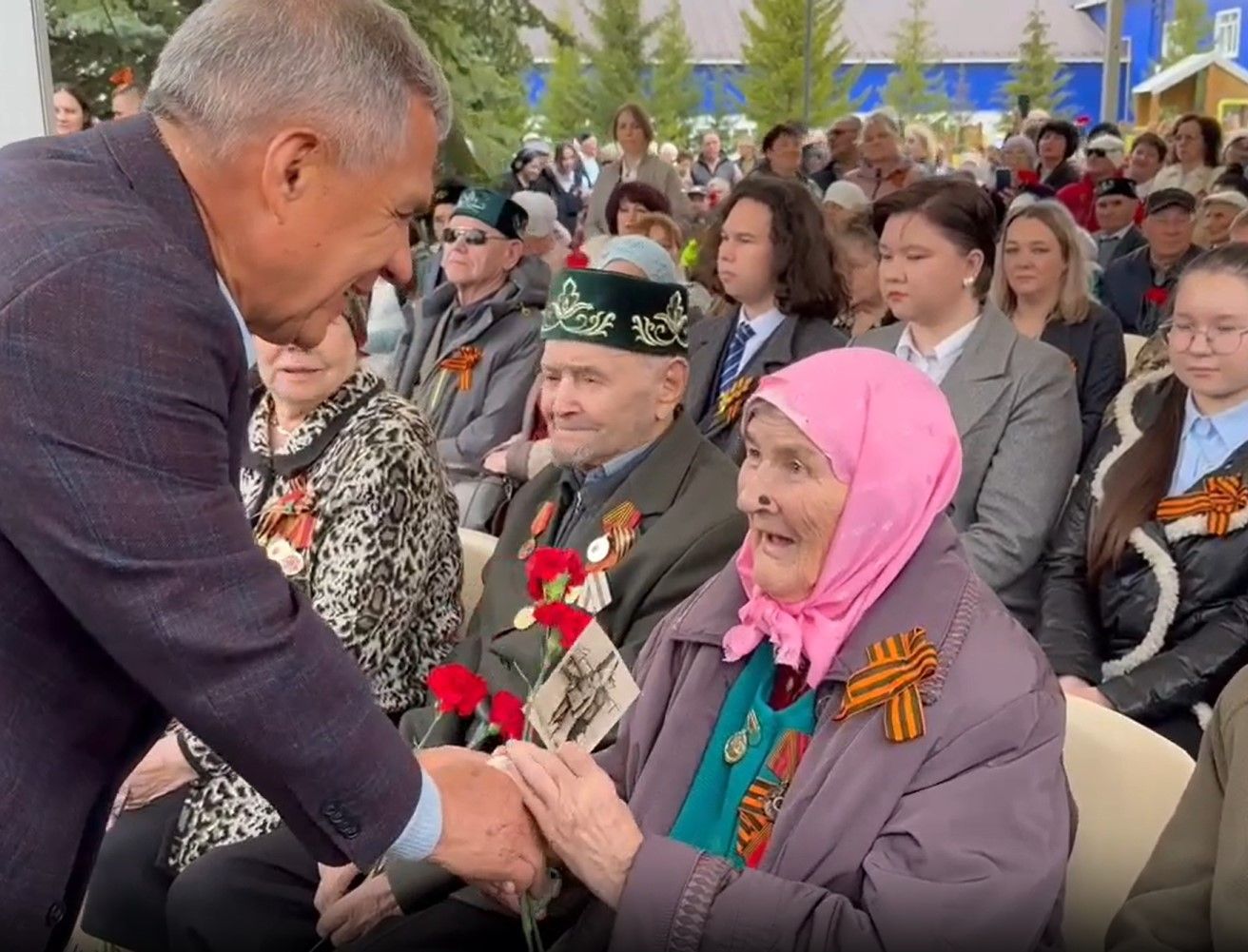 В Тукаевском районе зажгли «Храним огонь Победы»