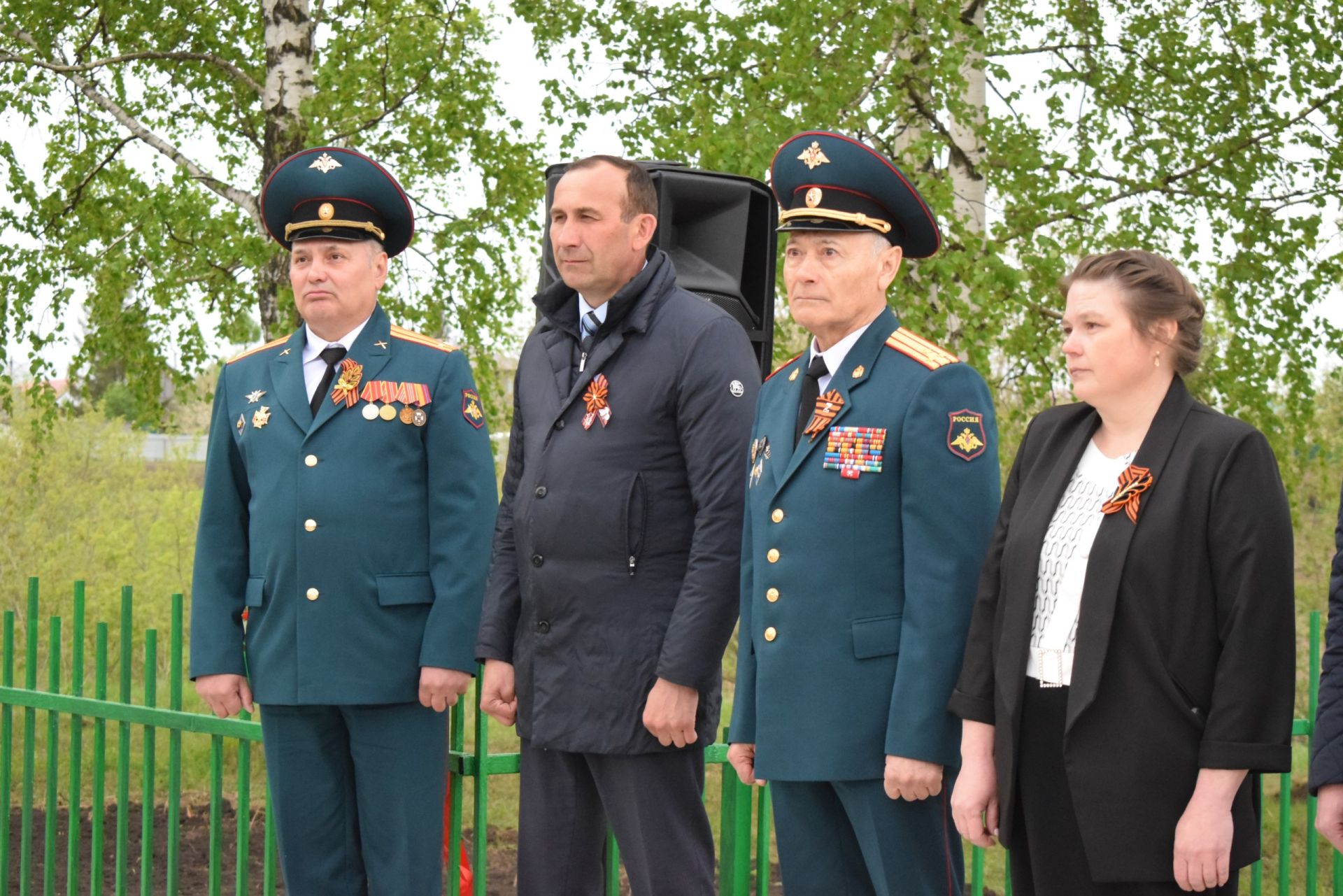 В селе Таш-Кичу открыли мемориальный комплекс в честь героев