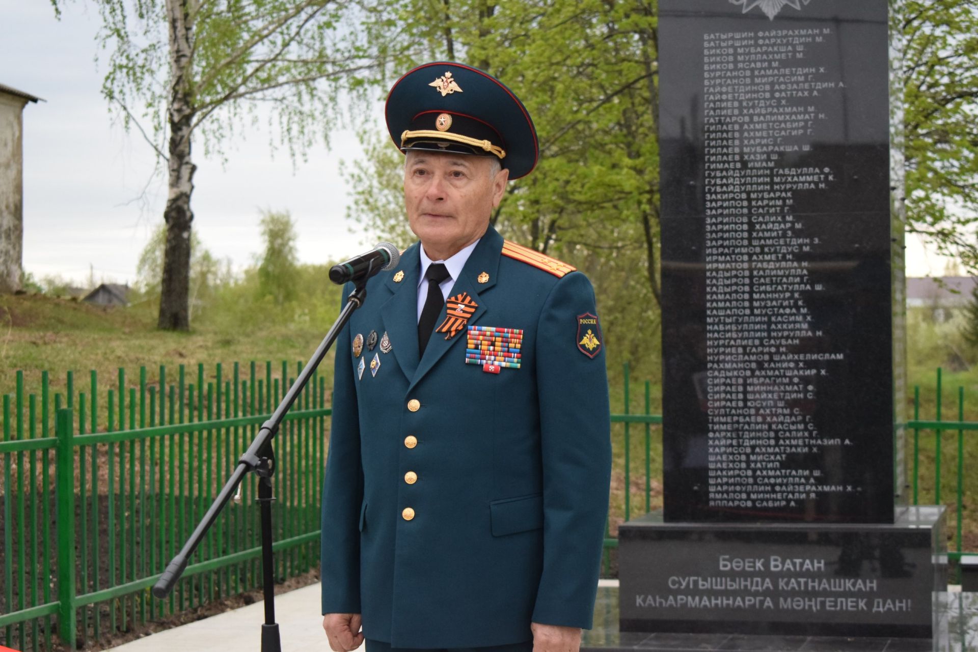 Тукай районында каһарманнар истәлегенә һәйкәл ачылды