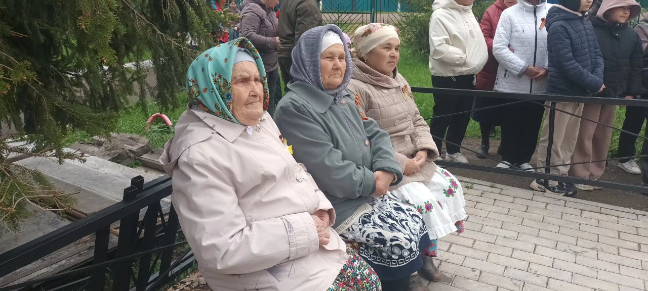 Торжественное мероприятие в честь 80-летия Великой Победы в д. Яна-Буляк и д. Куктяк-Мирсаитово