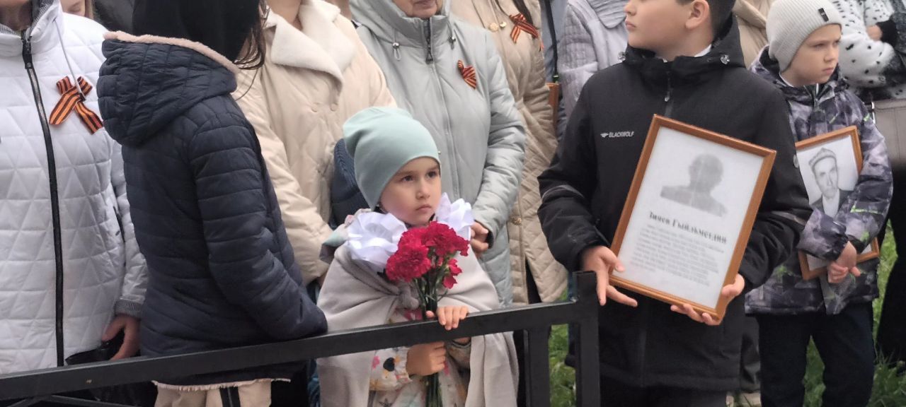 Торжественное мероприятие в честь 80-летия Великой Победы в д. Яна-Буляк и д. Куктяк-Мирсаитово