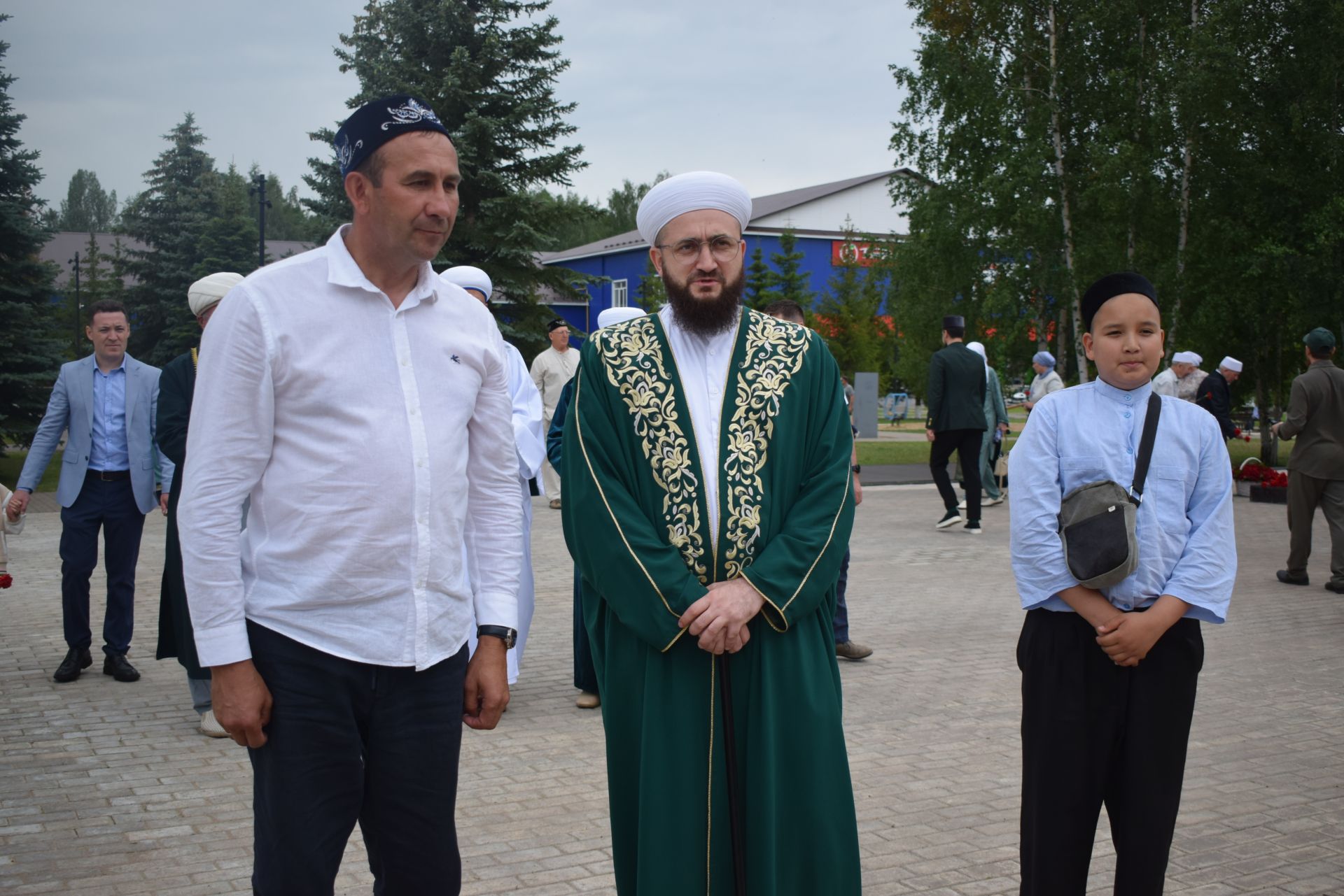 Муфтий Татарстана посетил наш район