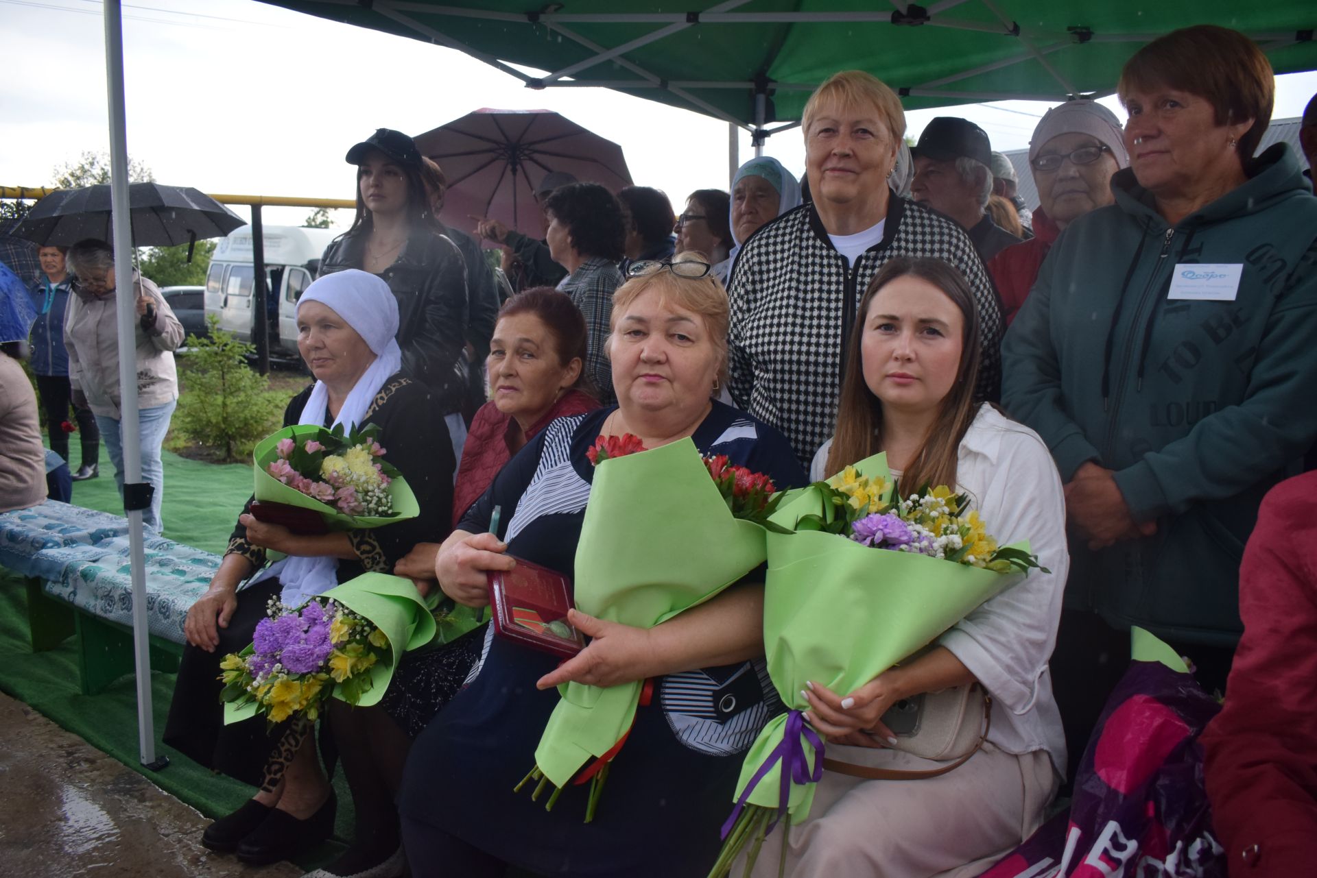 Биклән авылында сугыш хәрәкәтләрендә катнашучыларга һәйкәл ачу тантанасы
