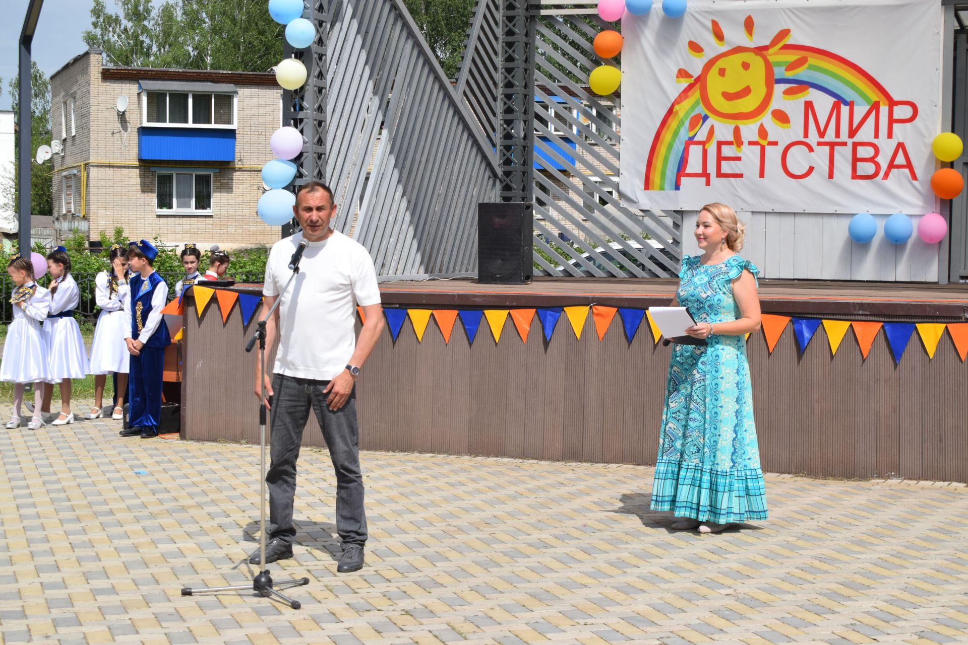 «Солнечный» паркында балачак бәйрәме узды