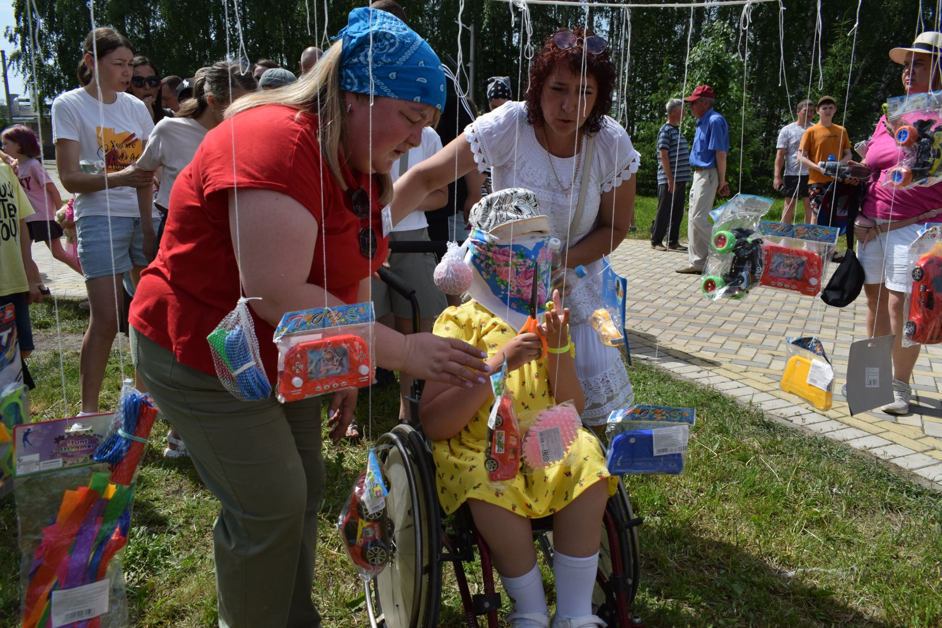 «Солнечный» паркында балачак бәйрәме узды
