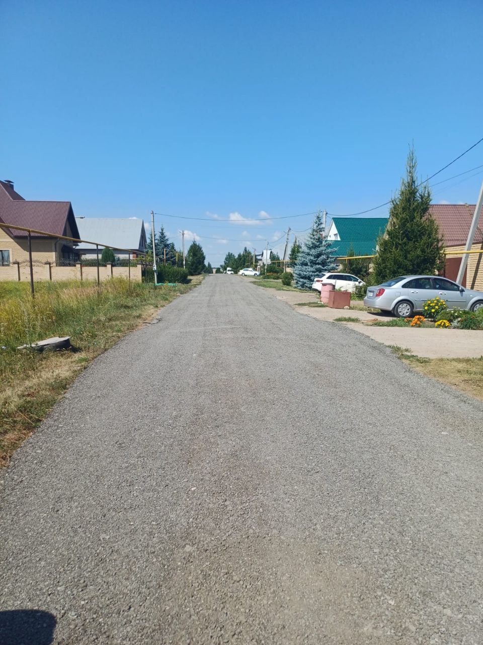 Ремонт дорог продолжается