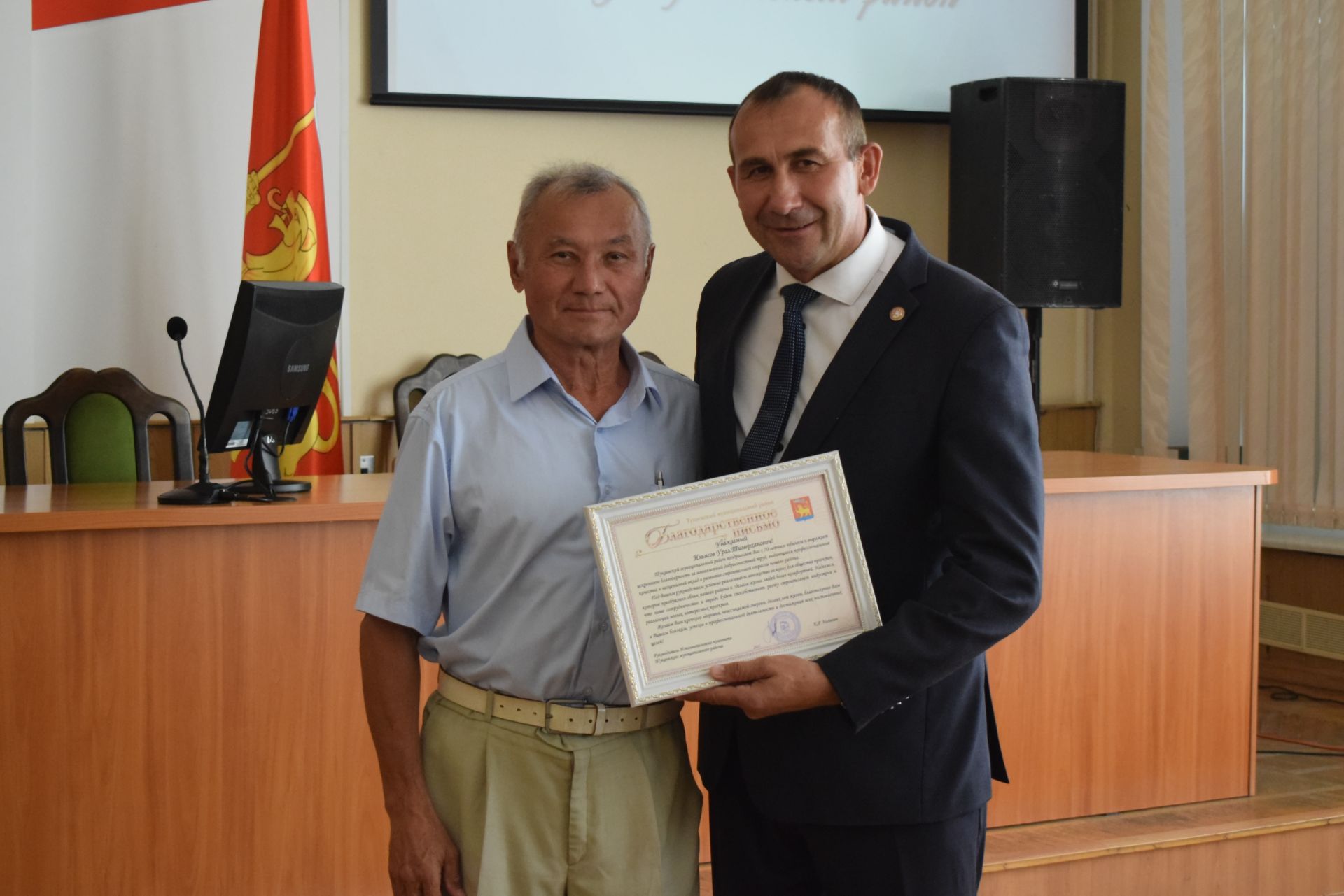 Районыбыз төзелеш буенча да алдынгы