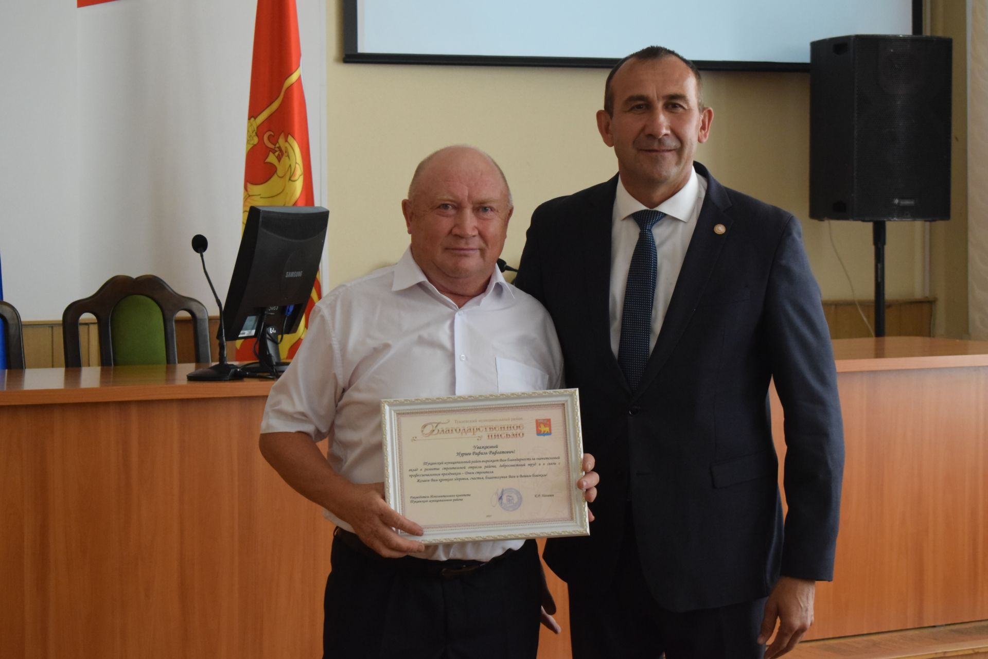 Районыбыз төзелеш буенча да алдынгы