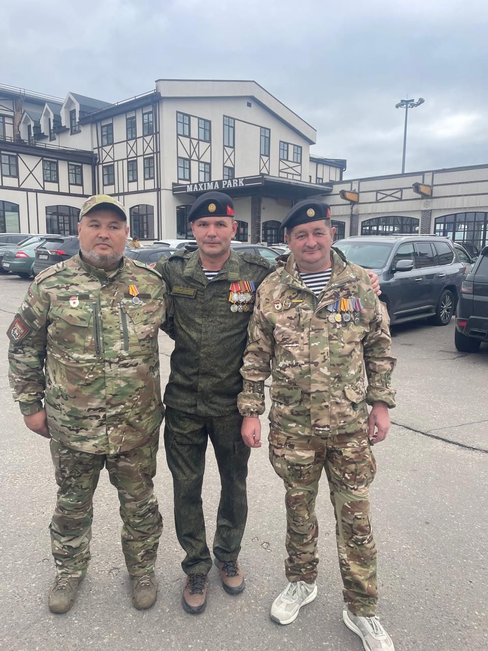 Мәскәүгә махсус хәрби операциядә катнашучылары килде