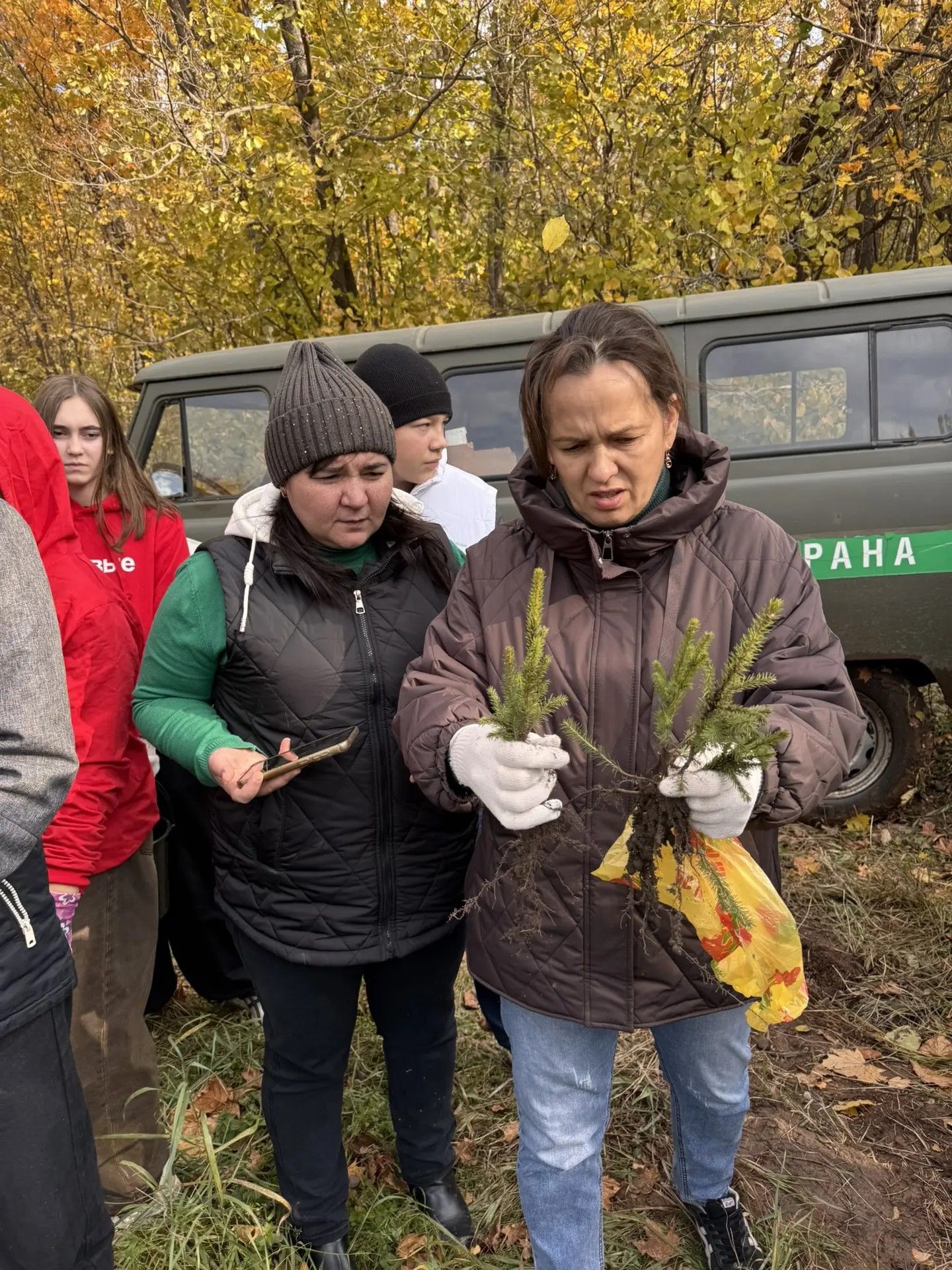 В Тукаевском районе высадили две тысячи новых елей