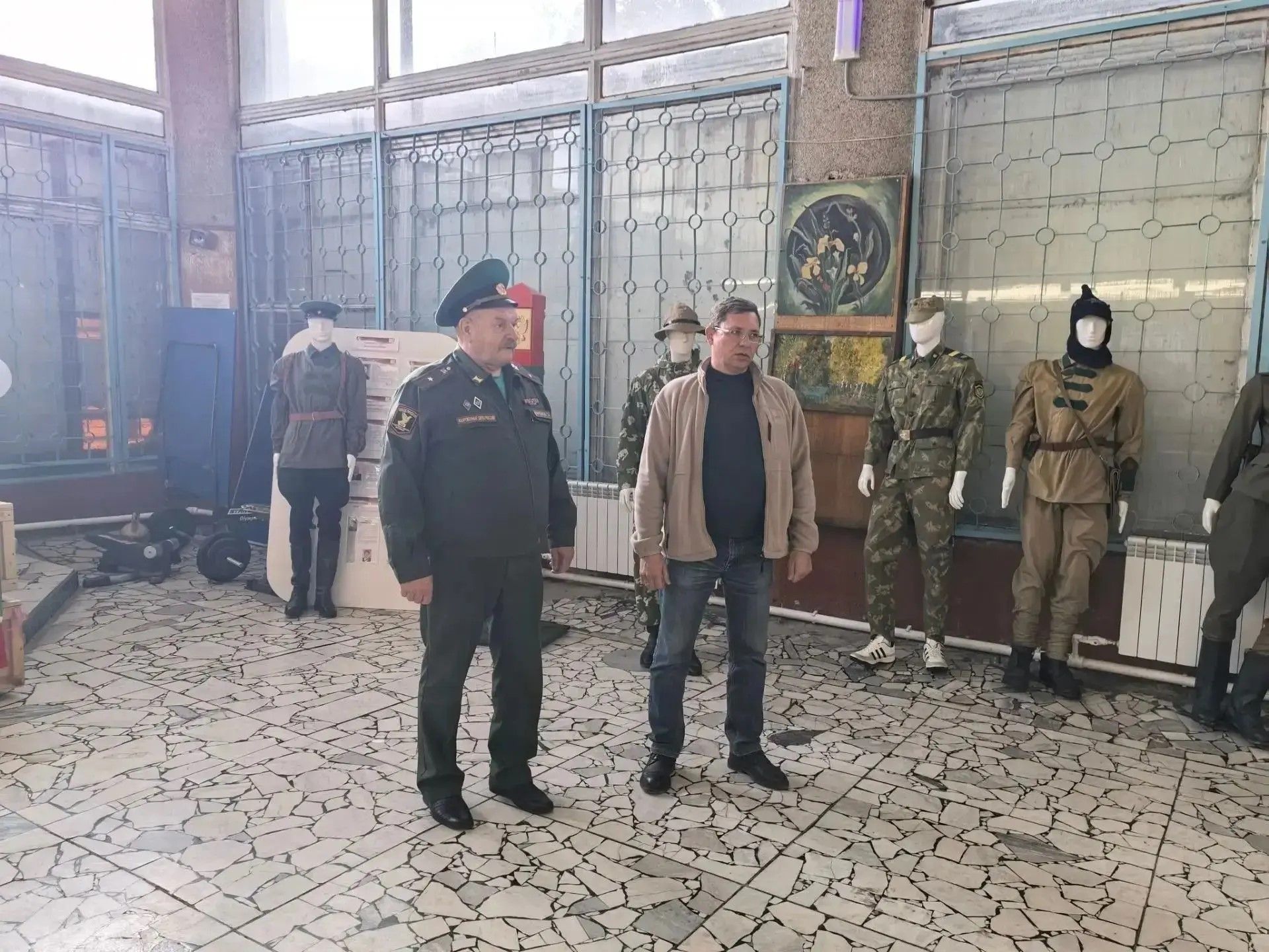 Живая история на границе села: передвижной музей «На защите границ» побывал в Шильнебаше