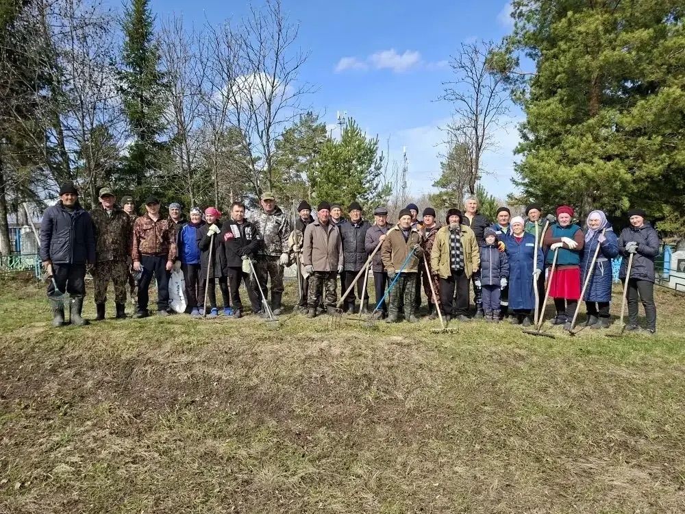 Изге эшкә — бергәләп: Боерганда чисталык өмәсе