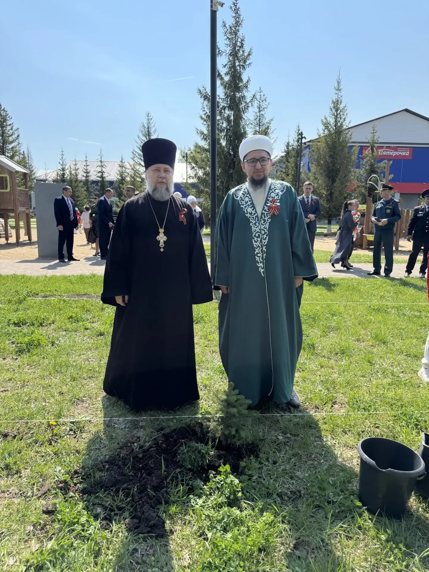 В Тукаевском районе высадили «Сад памяти»