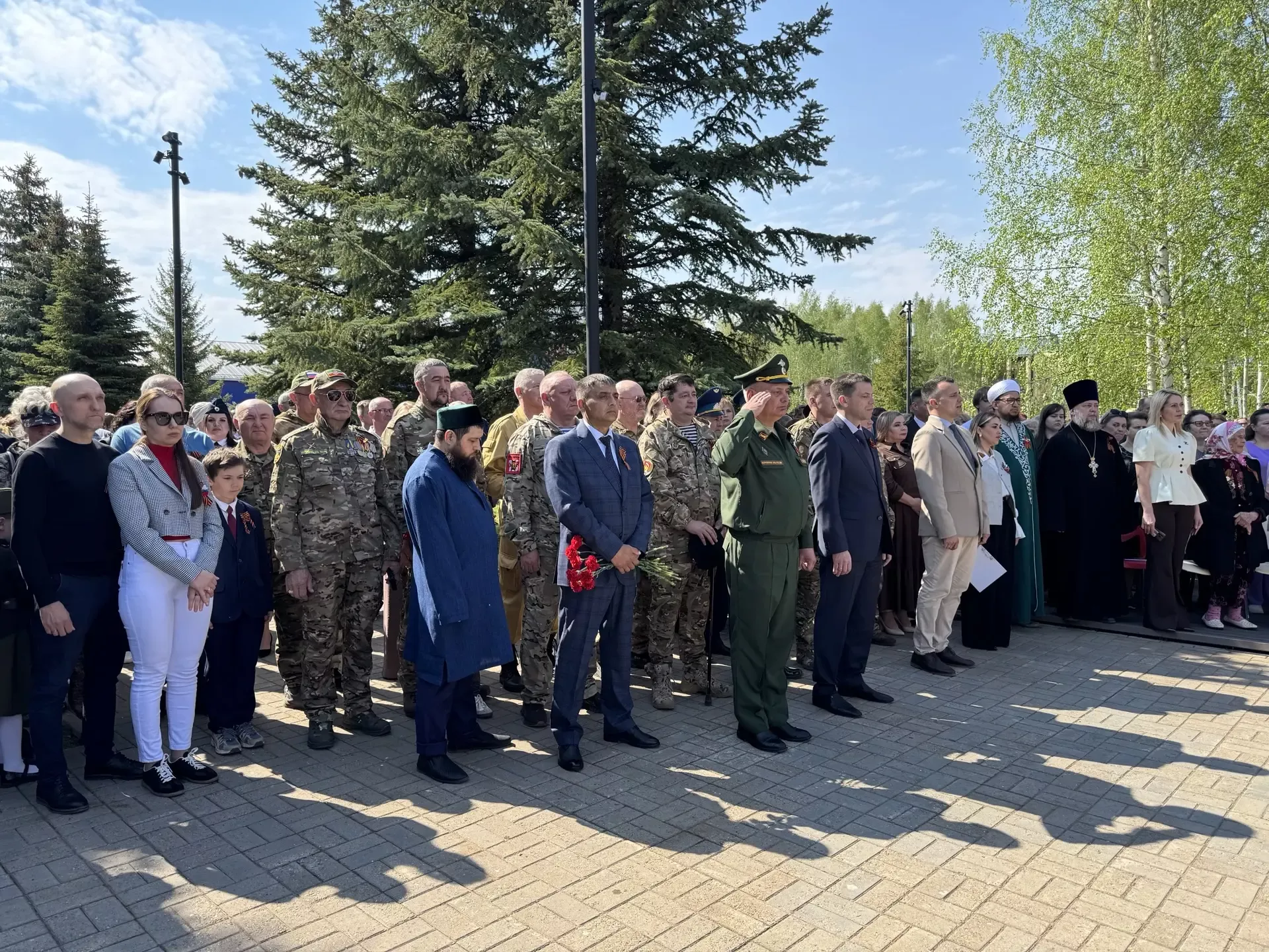 В Тукаевском районе отметили 81-ю годовщину Великой Победы