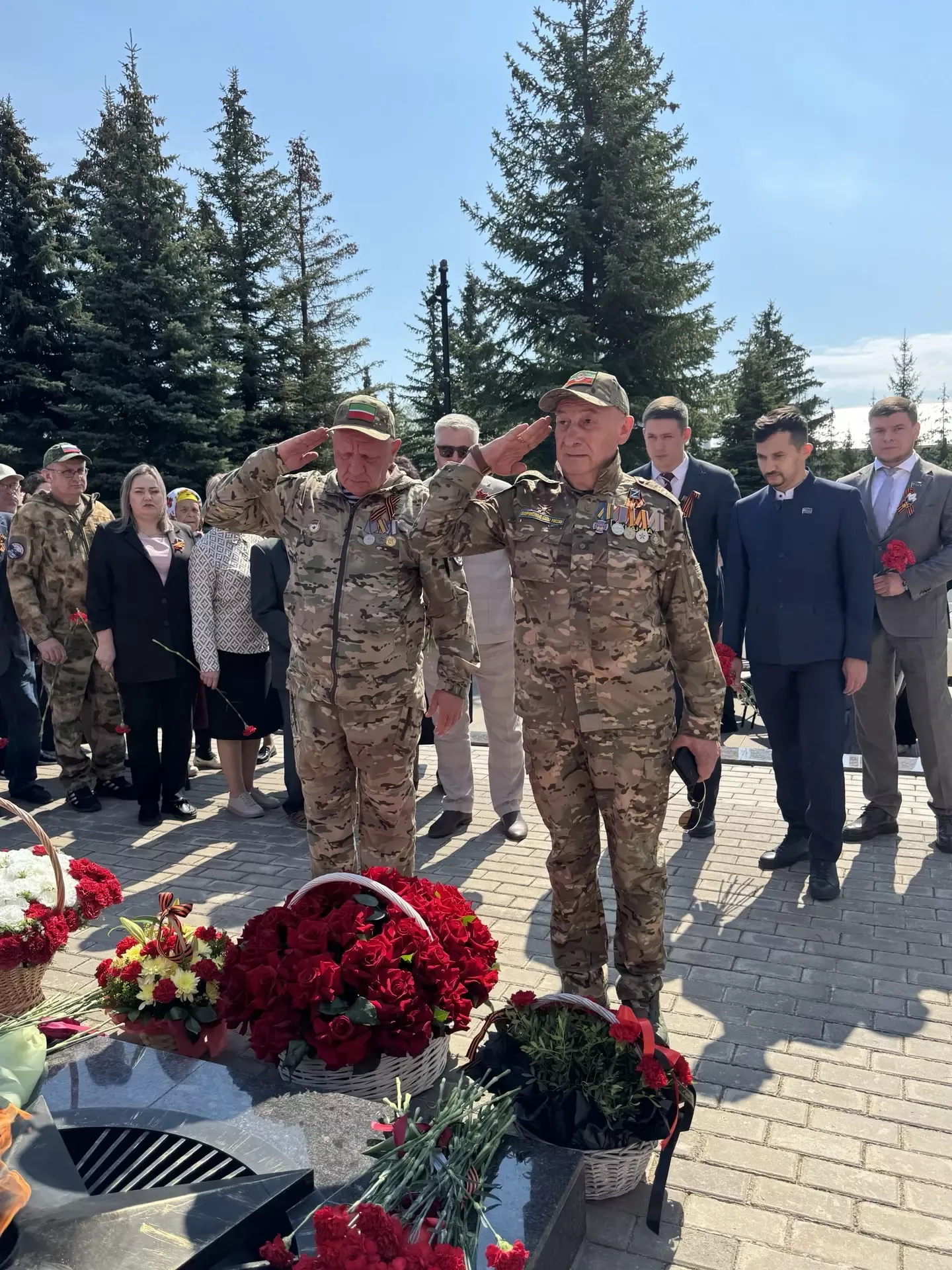 В Тукаевском районе отметили 81-ю годовщину Великой Победы