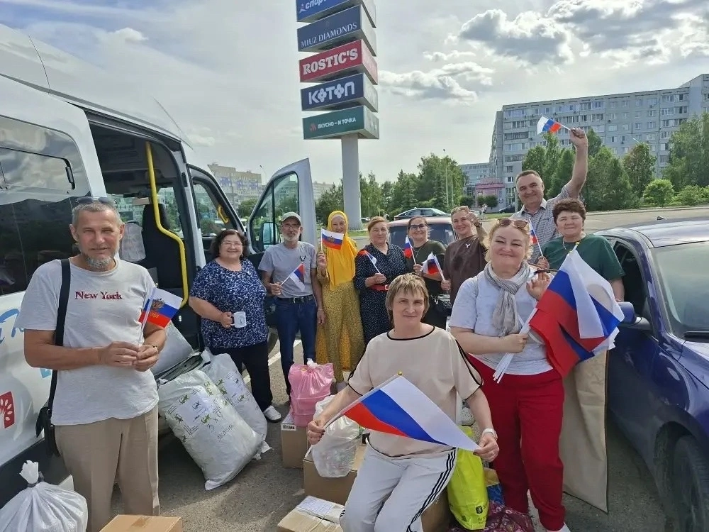 Волонтерлар Мәскәү госпиталенә юл тотты