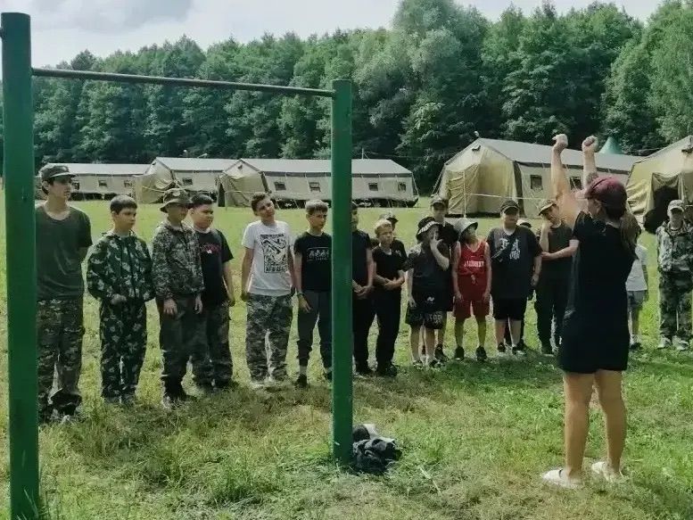 Тукай районы балалары хәрби-патриотик лагерьга юл тотты