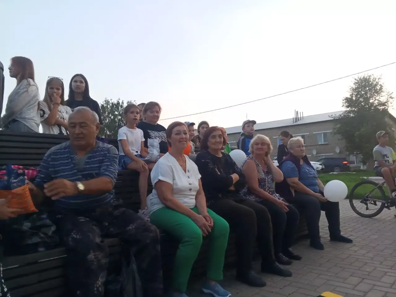 В селе Шильнебаш прошёл семейный кинопоказ под открытым небом