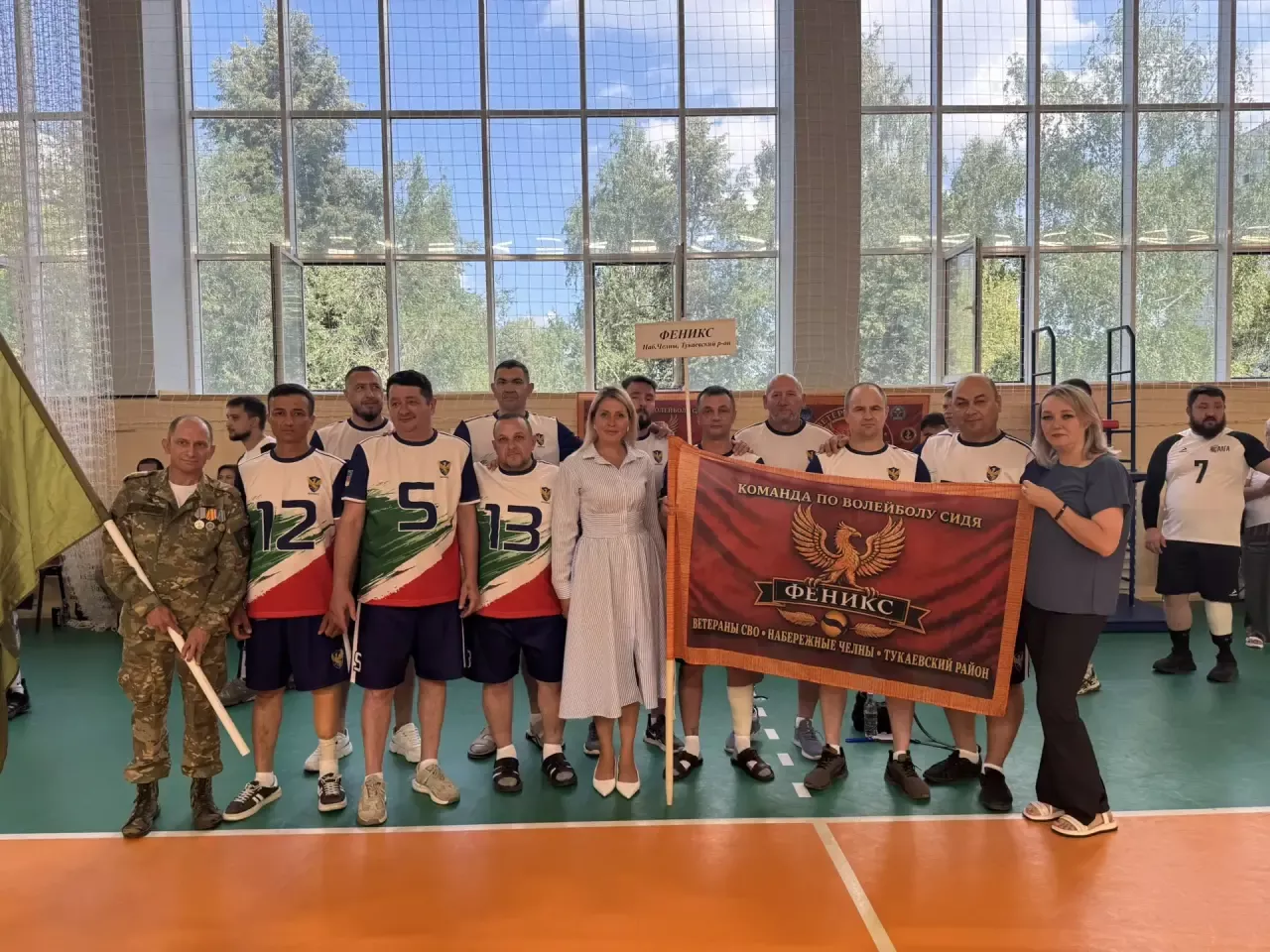 Сборная «Феникс» выиграла республиканский турнир по волейболу сидя среди ветеранов СВО