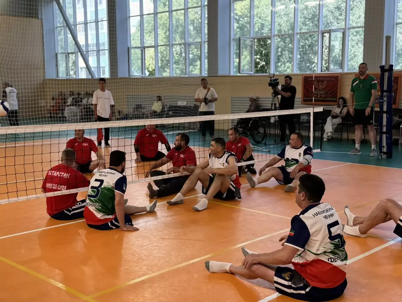 Сборная «Феникс» выиграла республиканский турнир по волейболу сидя среди ветеранов СВО